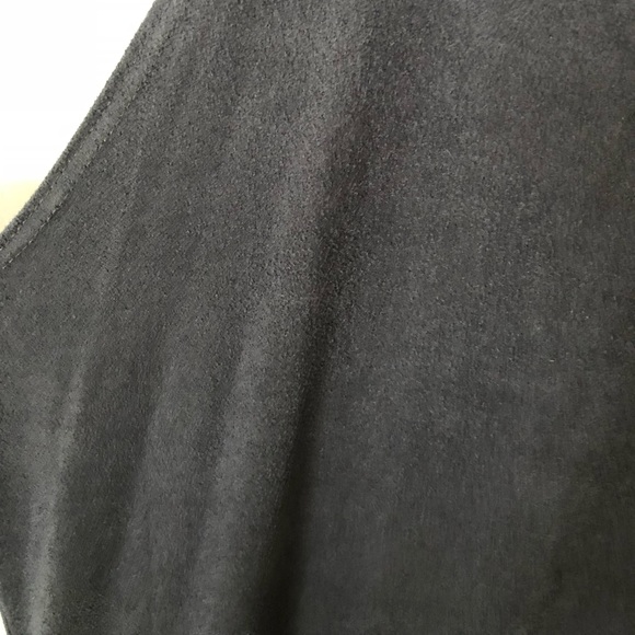 Grey Suede Body Con Dress Size S - Picture 4 of 4